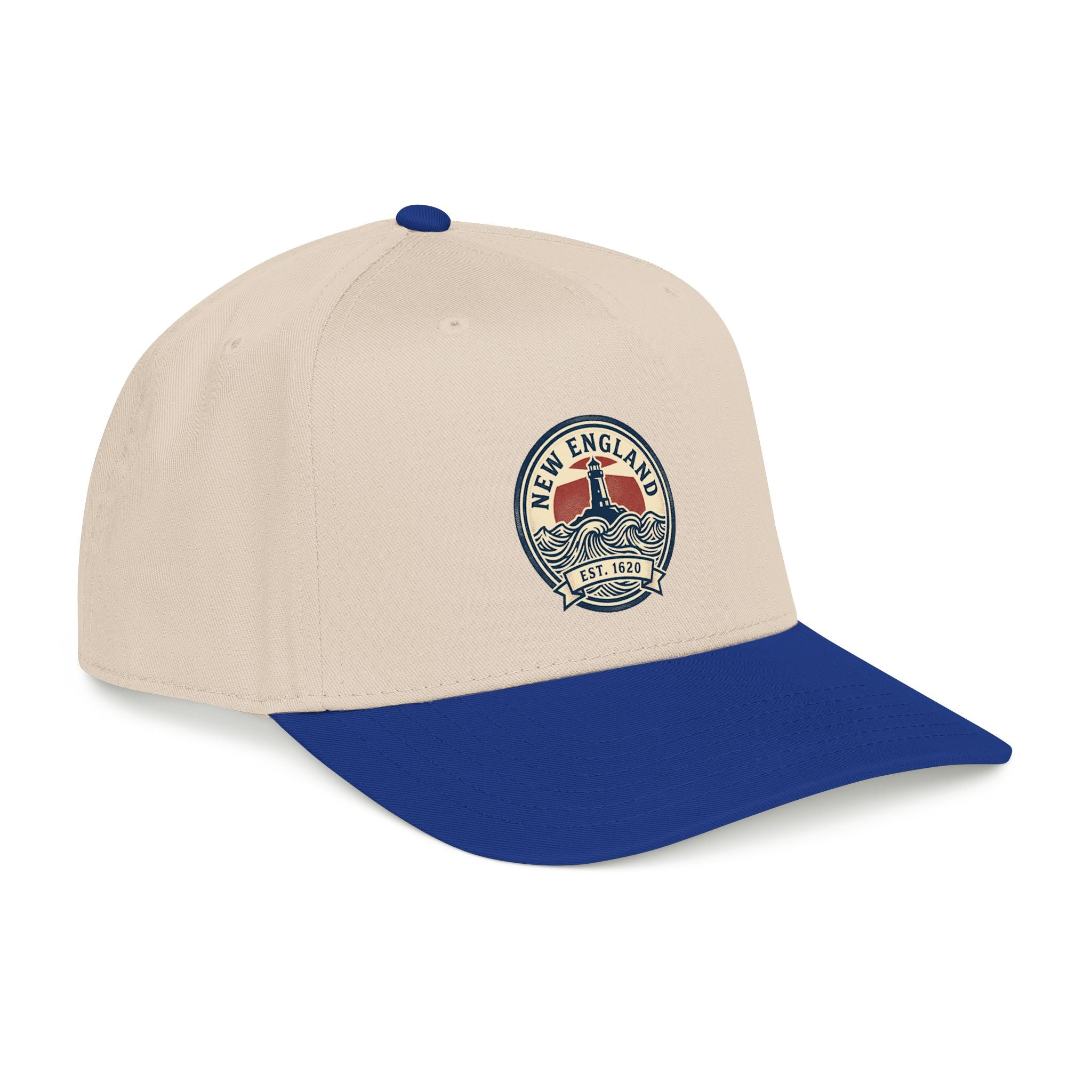 Mid Profile New England Baseball Cap