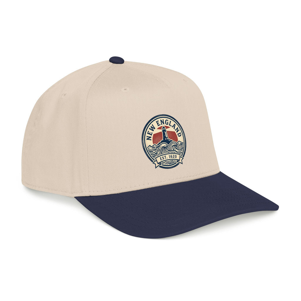 Mid Profile New England Baseball Cap